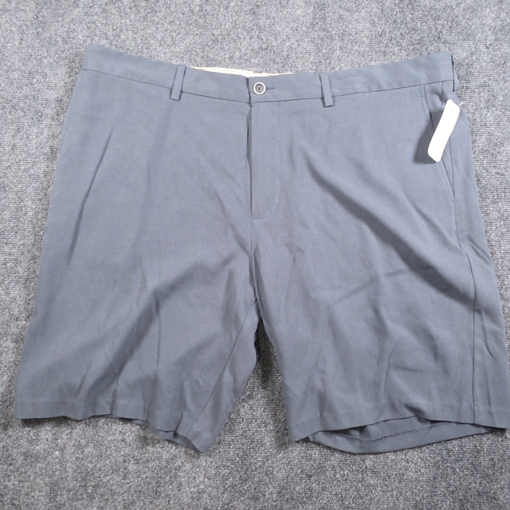 NWT Tommy Bahama Tortola Silk Shorts Mens 44 Celestial Flat Front Beach Preppy